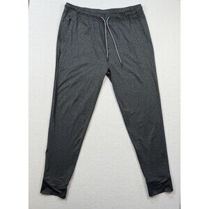 SAXX PeakDaze Jogger Pants Dark Gray Men’s Size Large Recycled Polyester Stretch